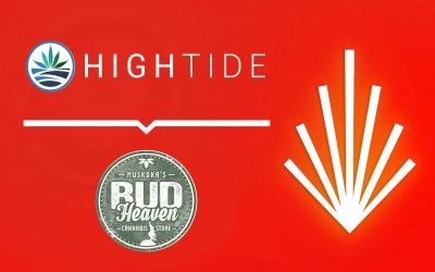 High Tide to Acquire Bud Heaven, Adding Two Established Retail Cannabis Stores in Ontario