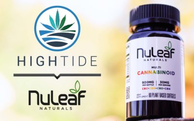High Tide Announces Launch of Its NuLeaf Naturals Multicannabinoid Products in Manitoba