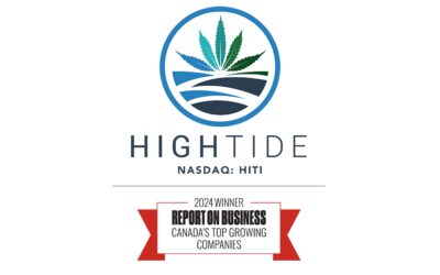 High Tide Makes the Report on Business Annual Ranking of Canada’s Top Growing Companies for Fourth Consecutive Year