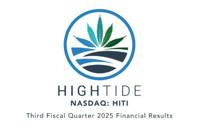 High Tide Reports Financial Results for Third Fiscal Quarter Featuring Record Revenue and Adjusted EBITDA, Along With Positive Free Cash Flow and Net Income